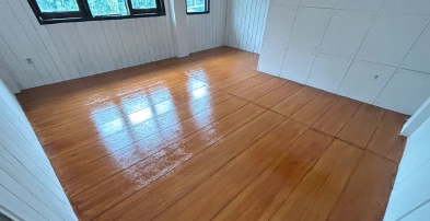 GCP | Dinding, Mahoni Deck Interlock | Lantai, Interlock Mahoni | Dinding, GRC board | Dinding